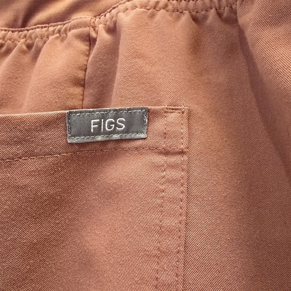 {XXL} Figs Livingston Scrub Drawstring Pants in Mauve for Women's - Picture 8 of 12